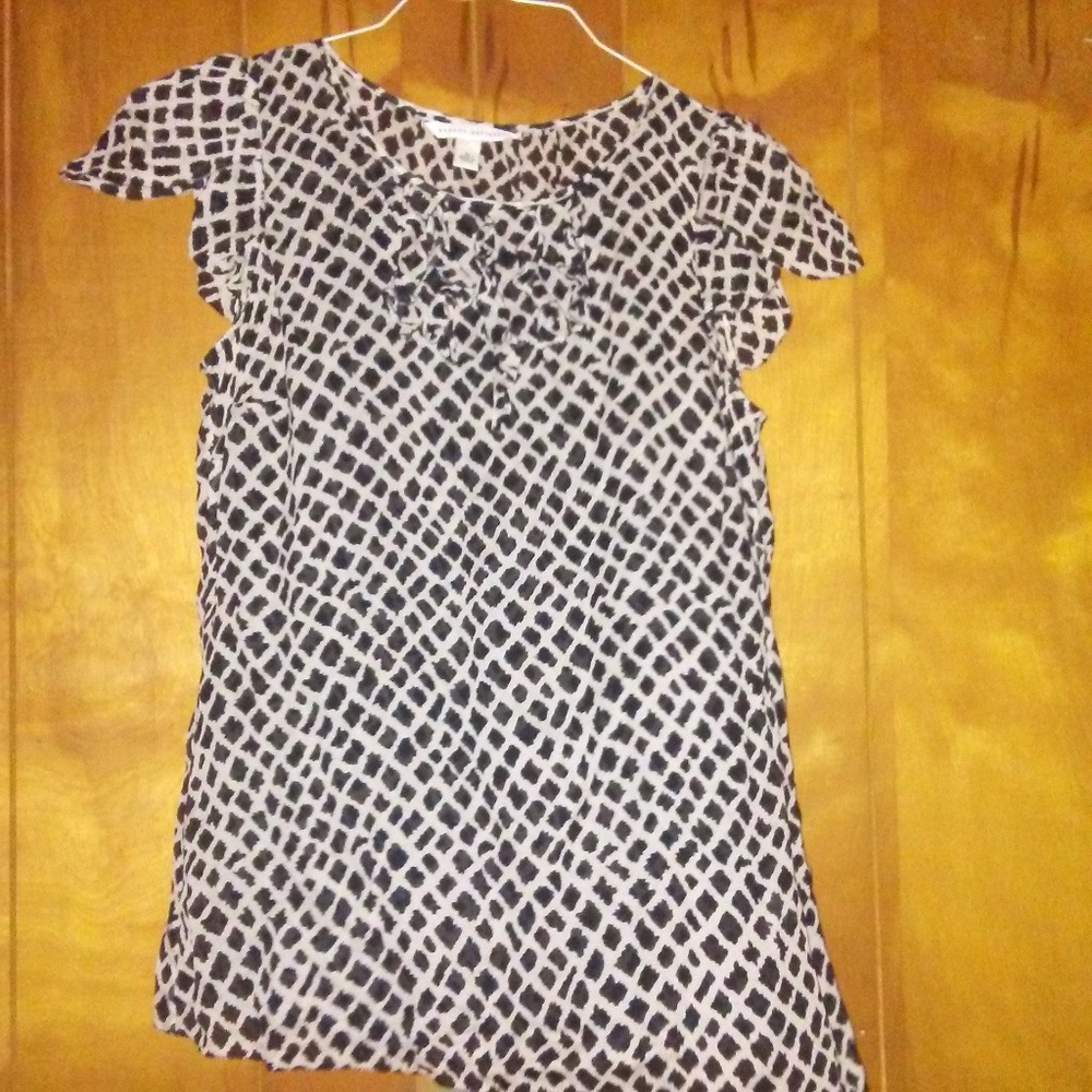 Banana Republic 100% Silk Blouse Size M